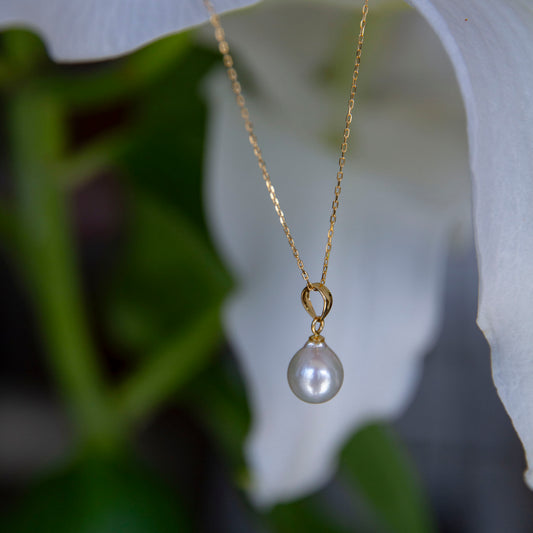 あこやパール トップネックレス /K18