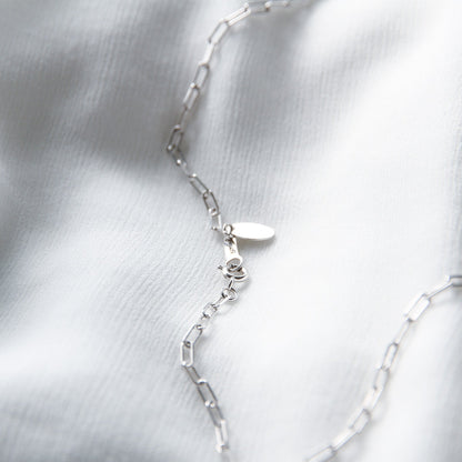 アメントリン ボックスチェーン ネックレス / Silver925