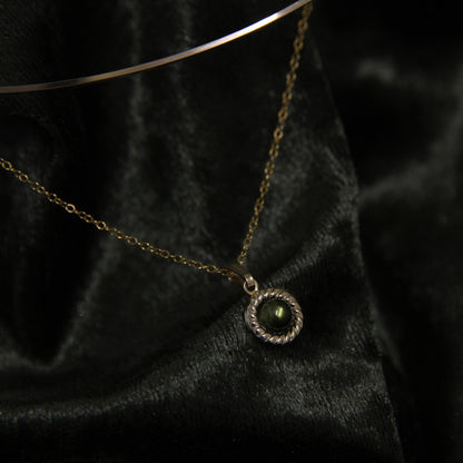 トルマリン ペンダント×チョーカー / 14KGF