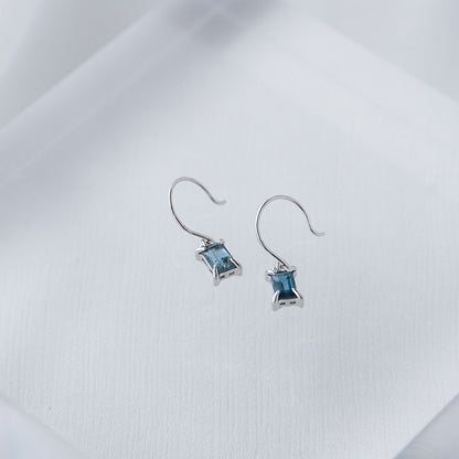 カイヤナイト フックピアス / Silver925