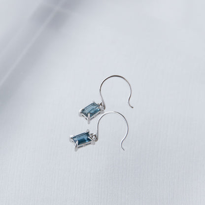 カイヤナイト フックピアス / Silver925